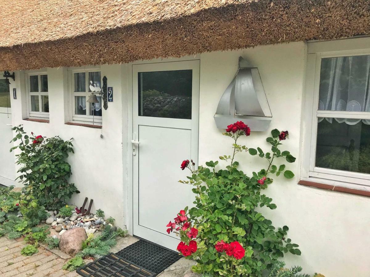 Kleine Reetgedeckte Doppelhaushaelfte In Idyllischer Lage Nardevitz Exterior photo